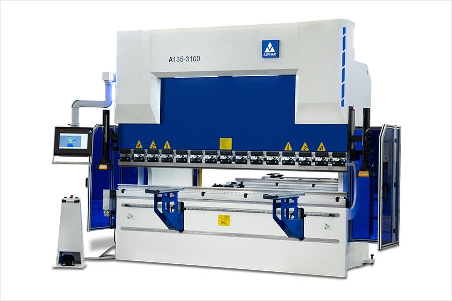 ALPMAC Modello A - pressa piegatrice idraulica CNC