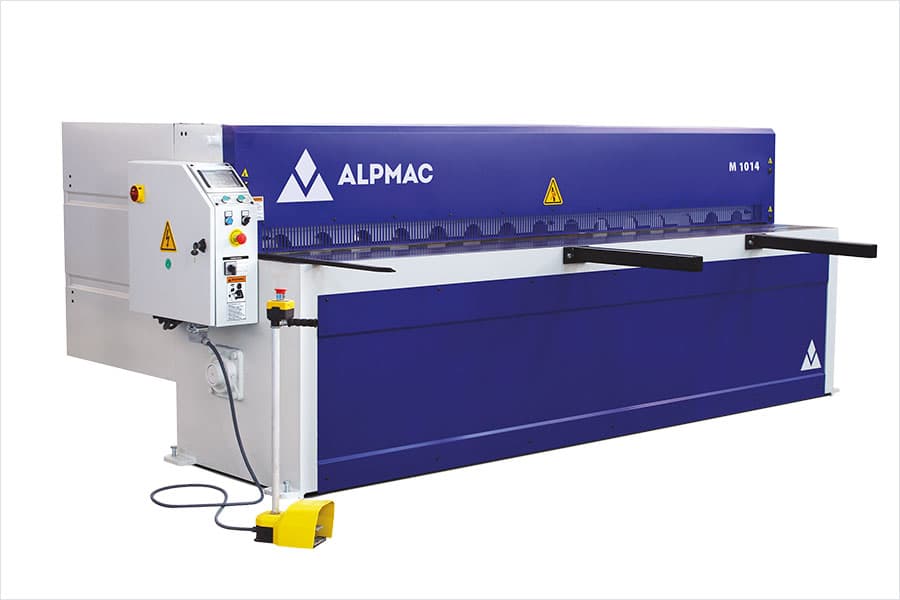 ALPMAC Modello M - cesoia a ghigliottina meccanica