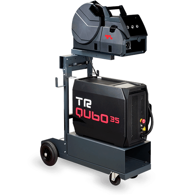 TecnoRobot TR Qubo - sistema mobile di saldatura laser