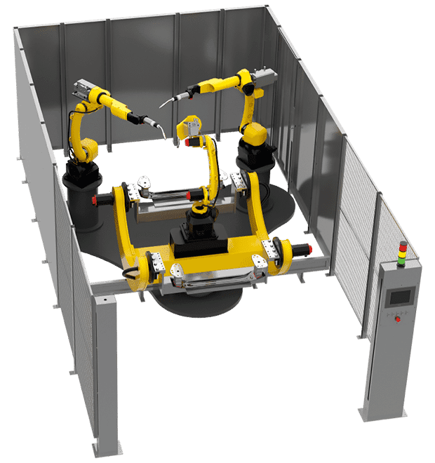 TecnoRobot TR Ready - cella robotizzata per saldatura